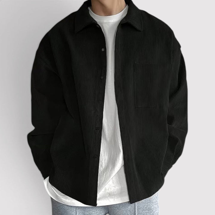 Elias™ | Leichtes strukturiertes Overshirt