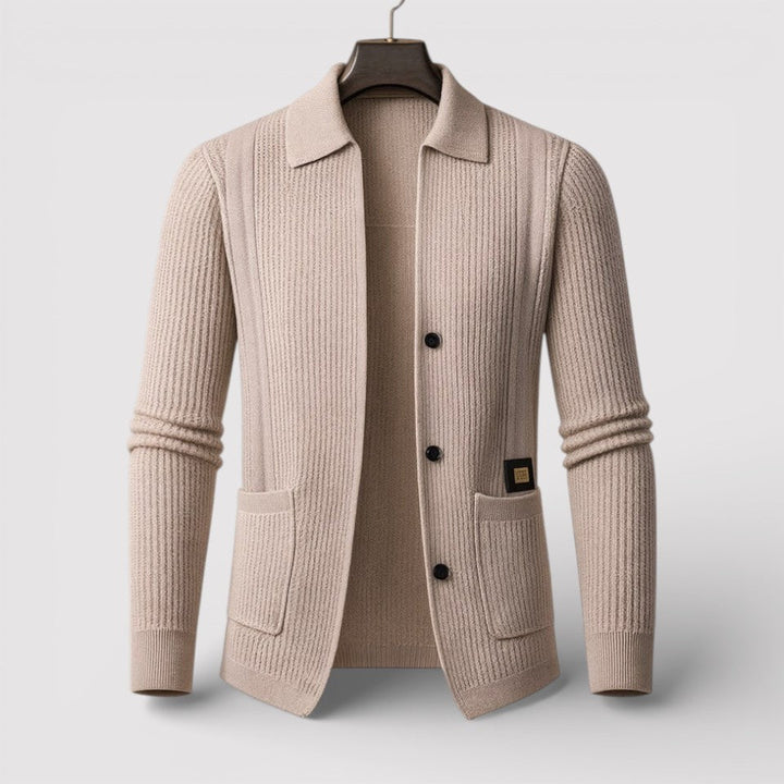 Lorenz™ | Leichte Strickjacke mit Kragen