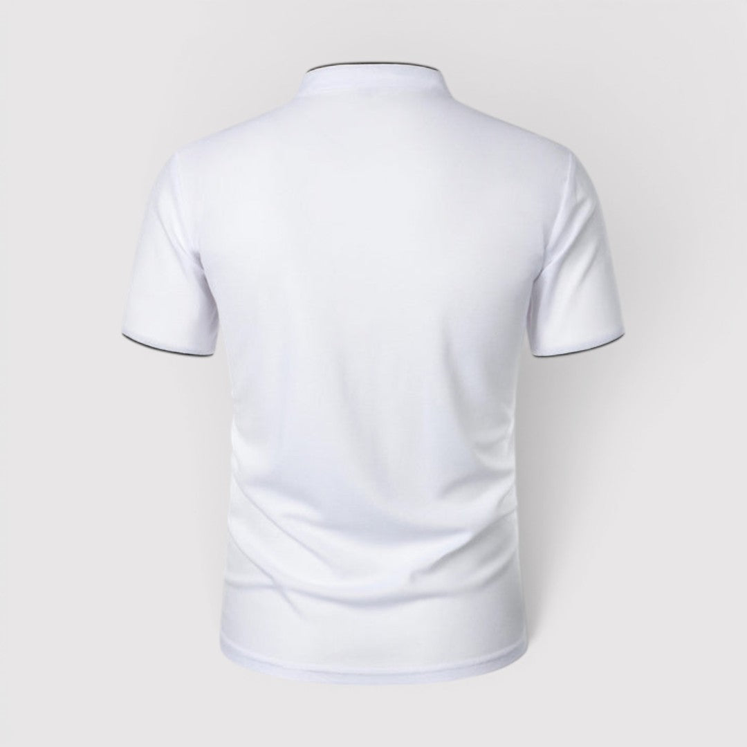 Colin™ | Atmungsaktives Poloshirt mit Stehkragen