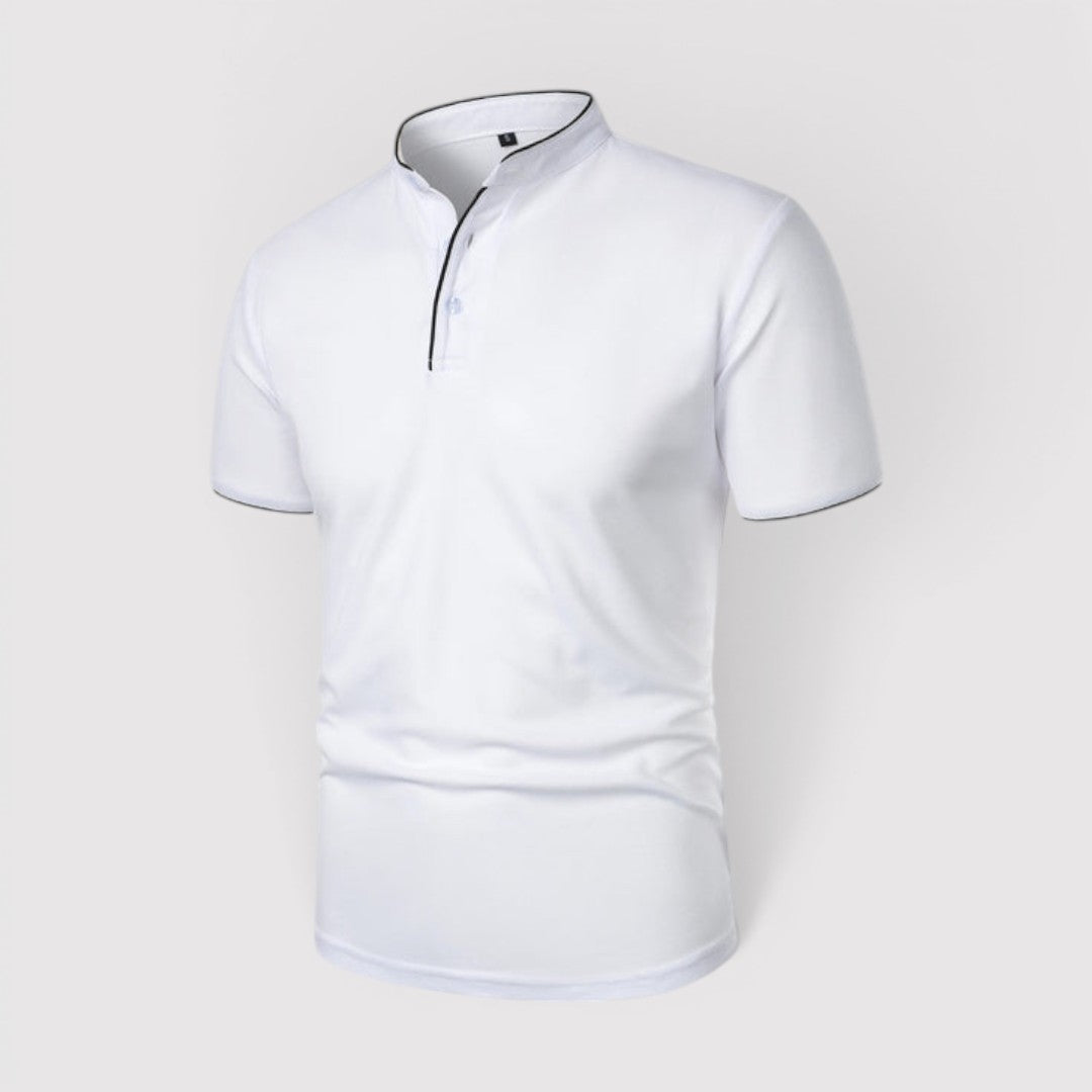 Colin™ | Atmungsaktives Poloshirt mit Stehkragen