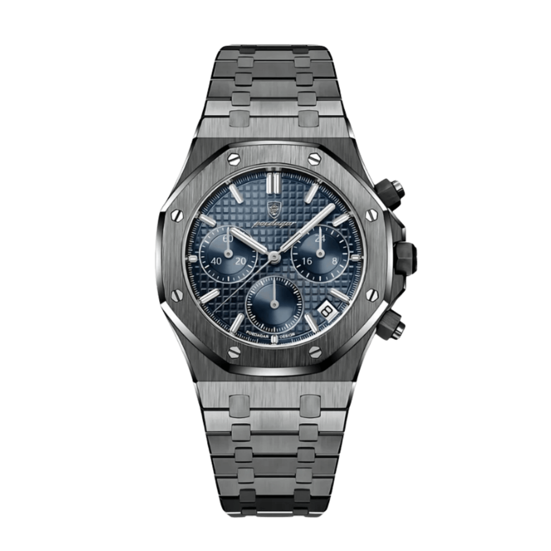 Augustin™ | Elegante Edelstahl-Quarzuhr