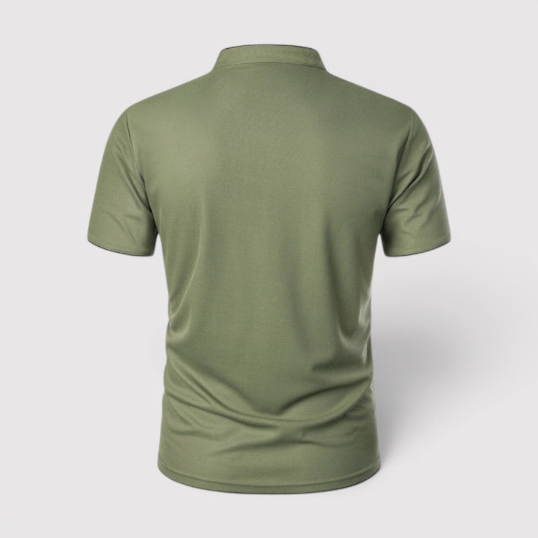 Colin™ | Atmungsaktives Poloshirt mit Stehkragen