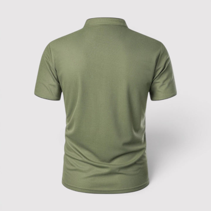 Colin™ | Atmungsaktives Poloshirt mit Stehkragen