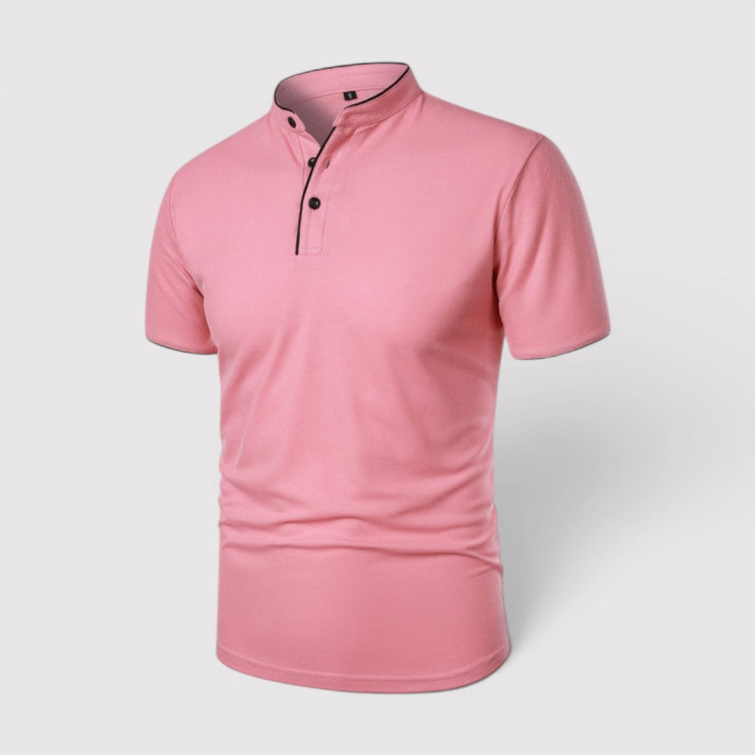 Colin™ | Atmungsaktives Poloshirt mit Stehkragen