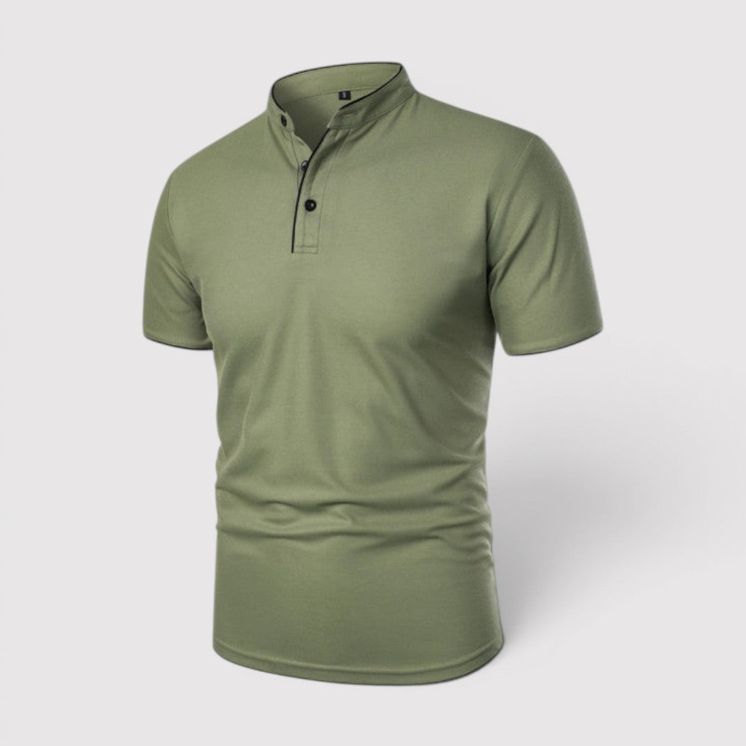 Colin™ | Atmungsaktives Poloshirt mit Stehkragen