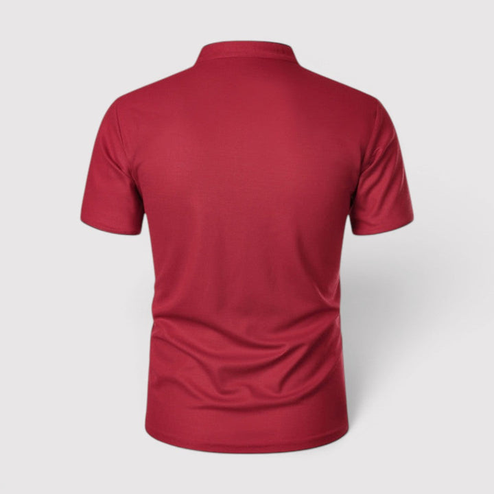 Colin™ | Atmungsaktives Poloshirt mit Stehkragen