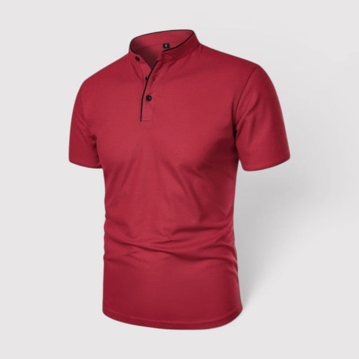 Colin™ | Atmungsaktives Poloshirt mit Stehkragen
