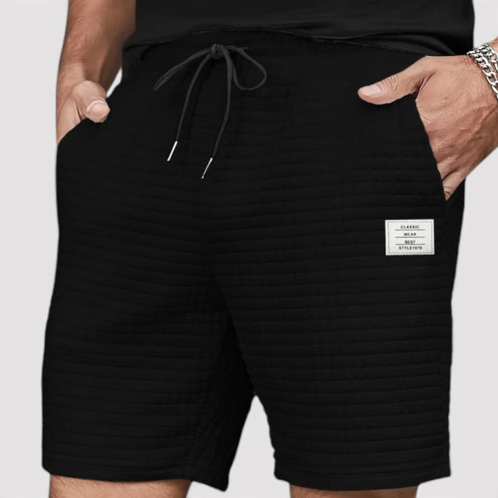 Jonas™ | Gesteppte Strick-Shorts