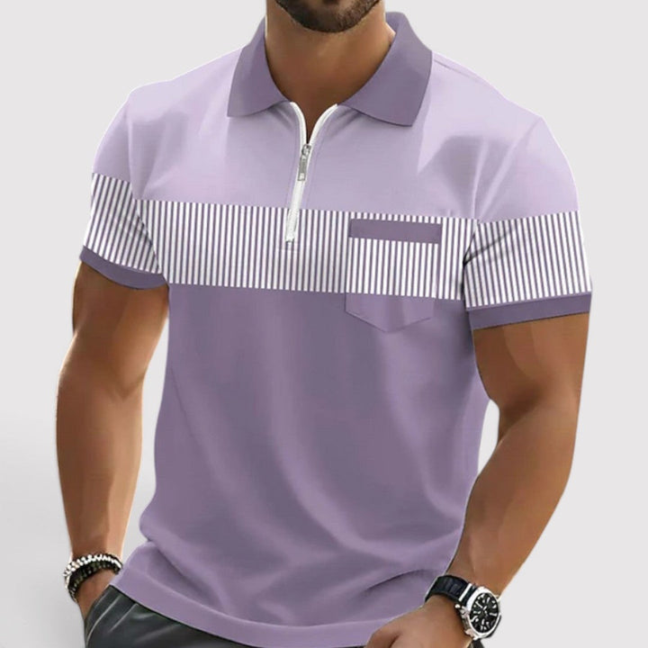 Jonas™ | Bequemes gestreiftes Poloshirt
