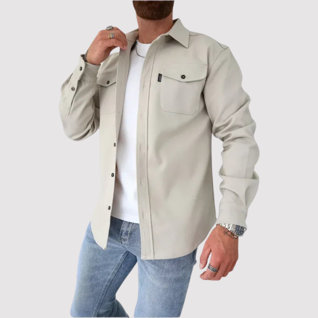 Malte™ | Overshirt mit zwei Brusttaschen