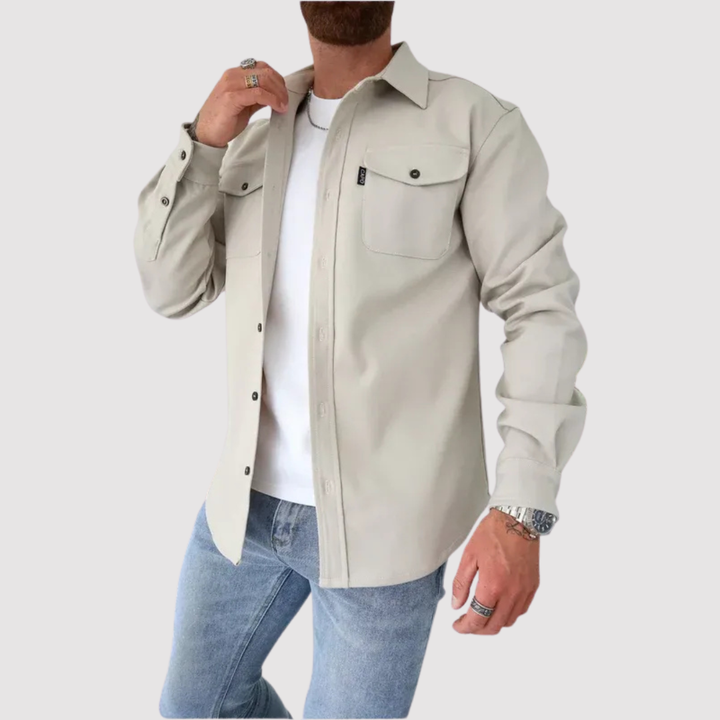 Malte™ | Overshirt mit zwei Brusttaschen