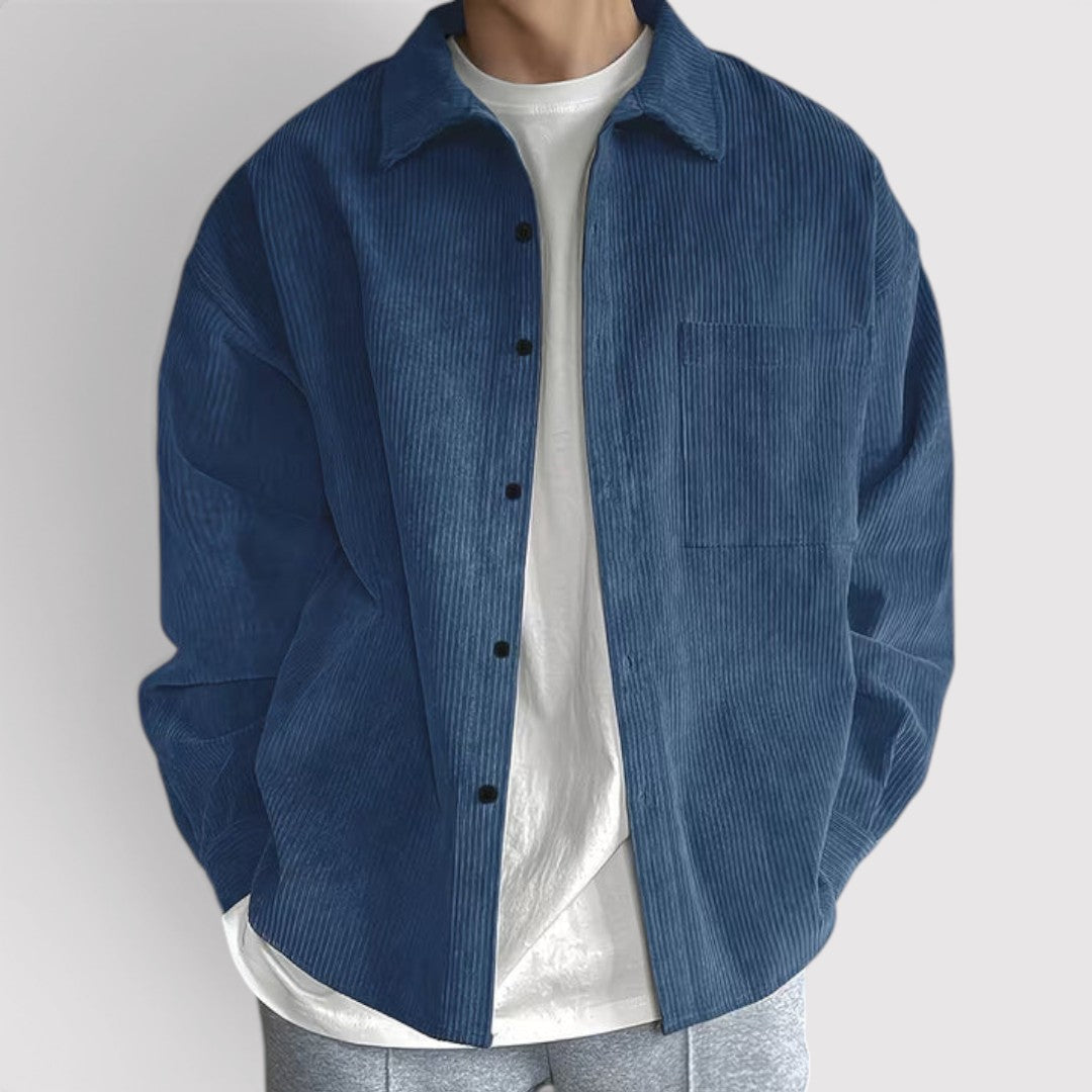 Elias™ | Leichtes strukturiertes Overshirt