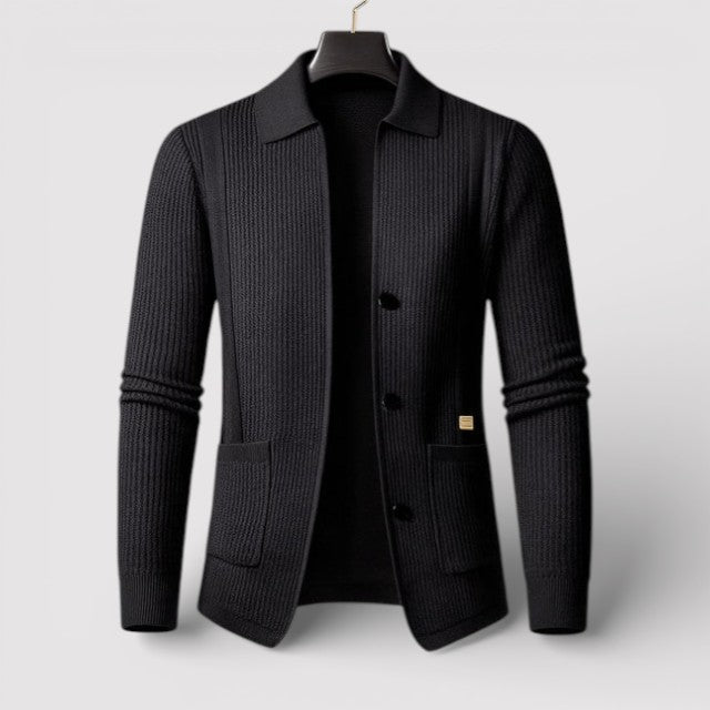Lorenz™ | Leichte Strickjacke mit Kragen