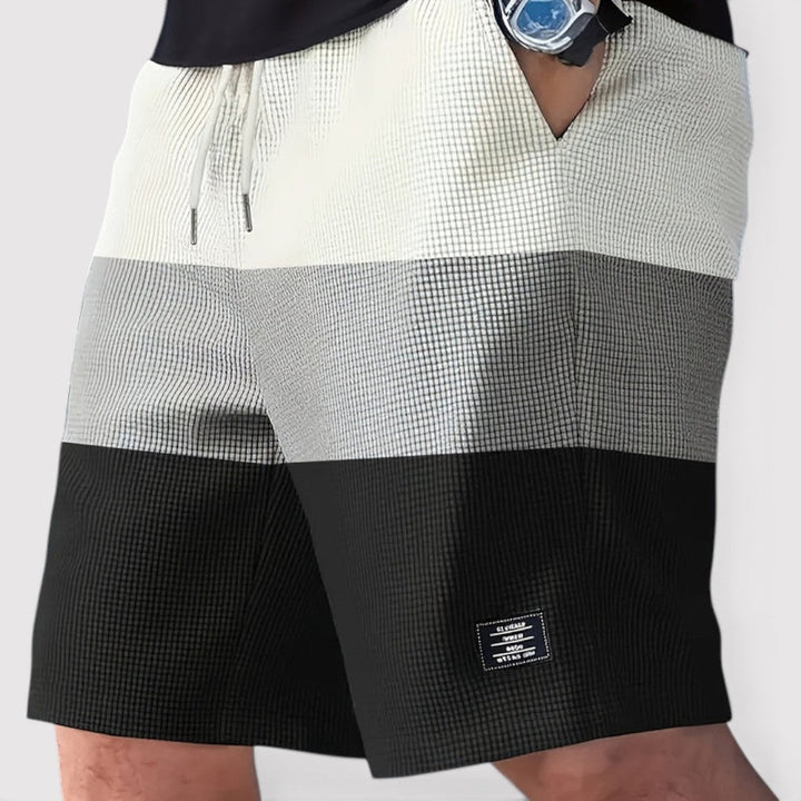 Moritz™ | Wabenartige Shorts mit Struktur