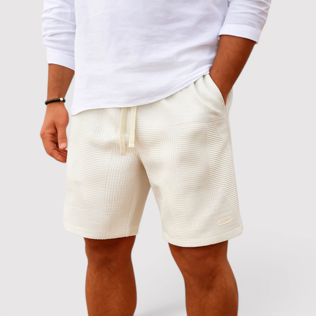 Helge™ | Shorts im Patchwork-Design