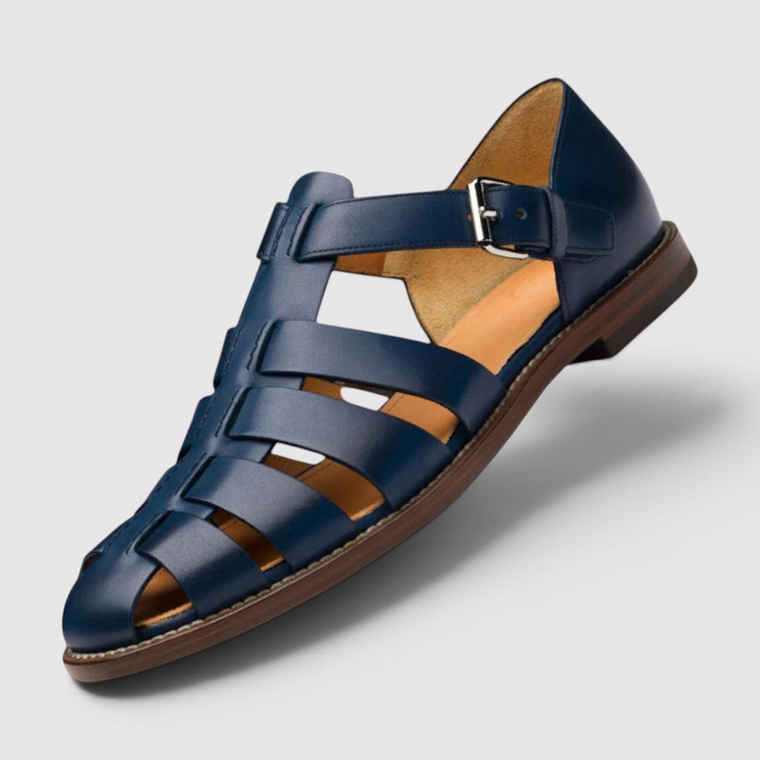 Oskar™ | Komfortable Sandale mit Geflochtenen Riemen