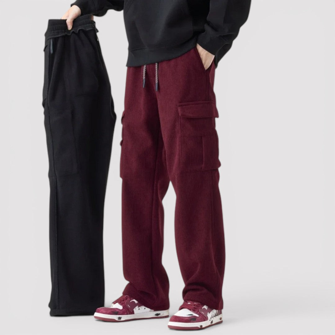 Julian™ | Strukturierte Cargohose mit Seitentaschen