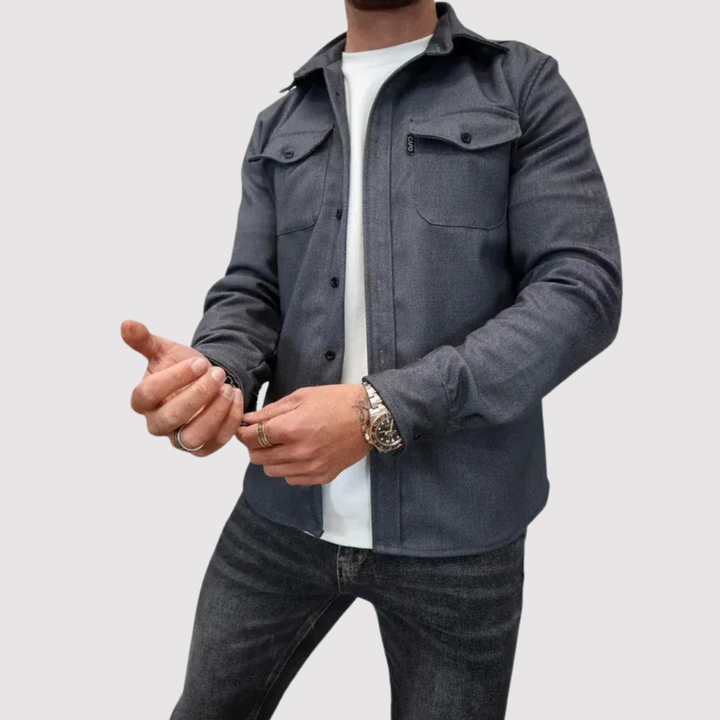 Malte™ | Overshirt mit zwei Brusttaschen