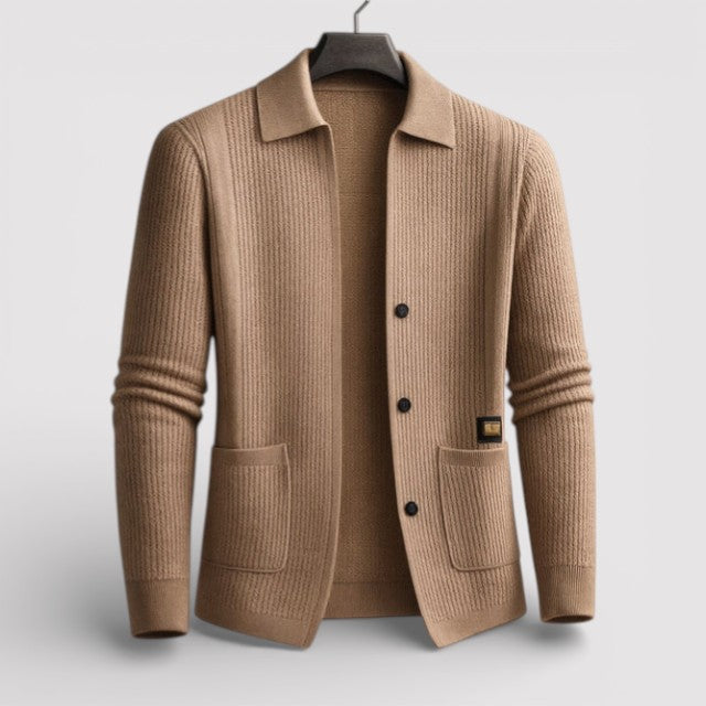 Lorenz™ | Leichte Strickjacke mit Kragen