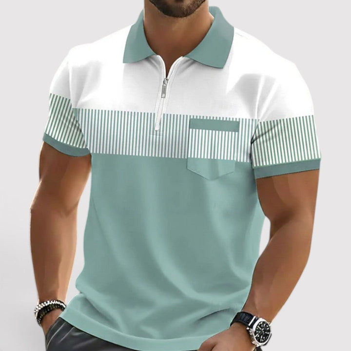 Jonas™ | Bequemes gestreiftes Poloshirt