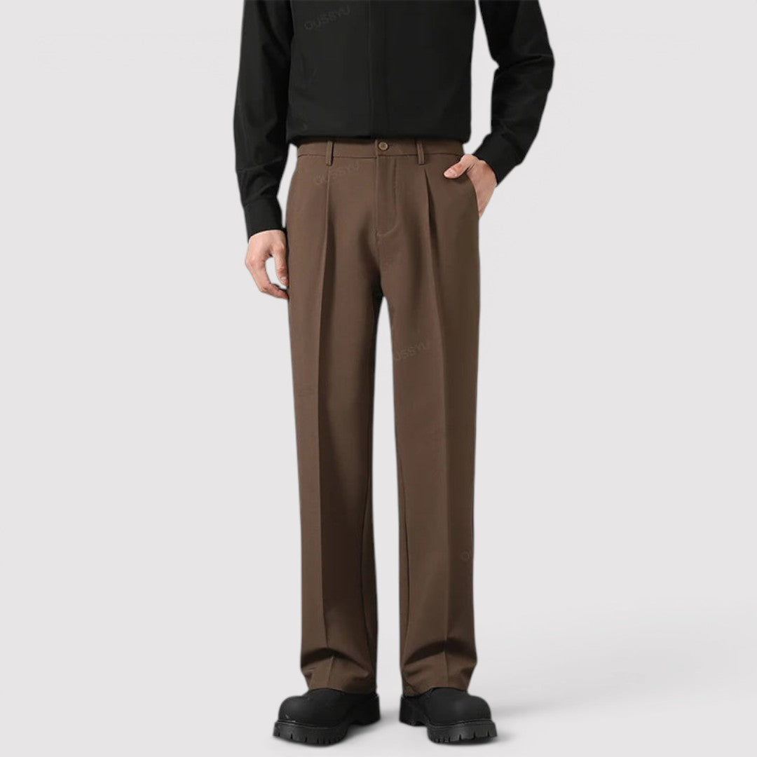 Fabius™ | Tapered-Hose mit Bundfalten