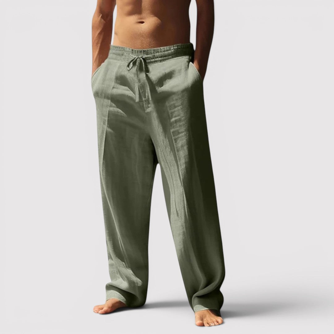 Christian™ | Atmungsaktive Wide-Leg-Hose