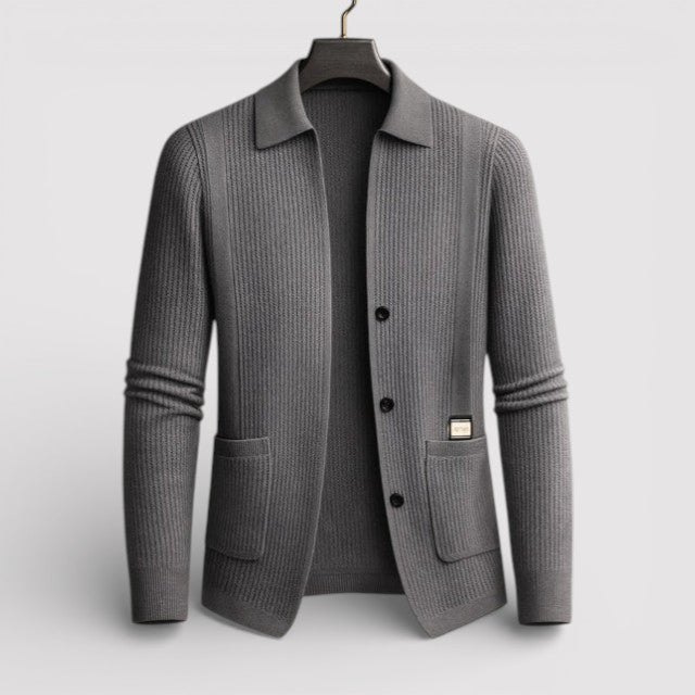 Lorenz™ | Leichte Strickjacke mit Kragen
