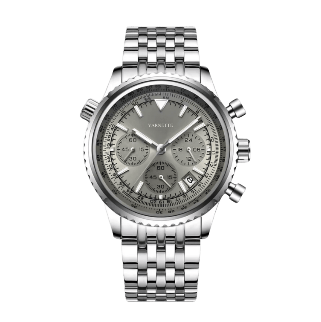 Ludwig™ | Elegante Edelstahl-Quarzuhr