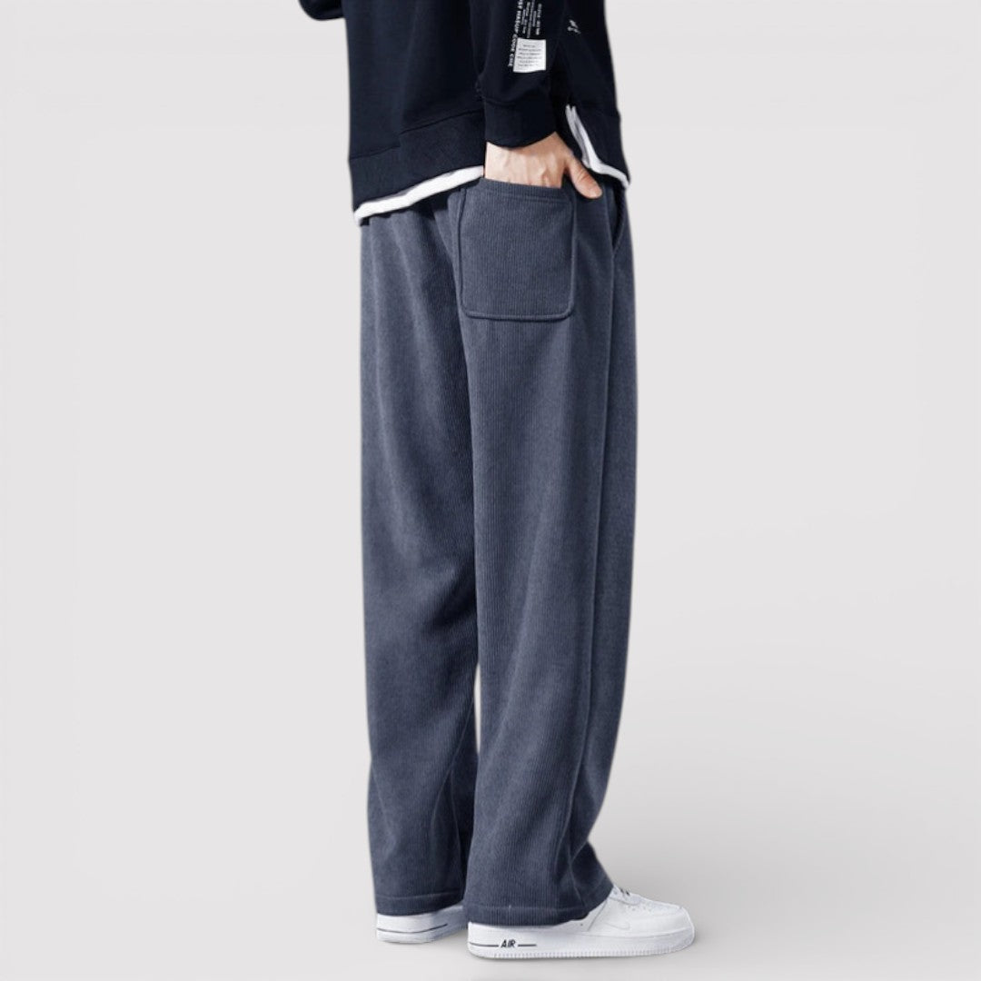 Lorenz™ | Sweatpants mit Rippenstruktur