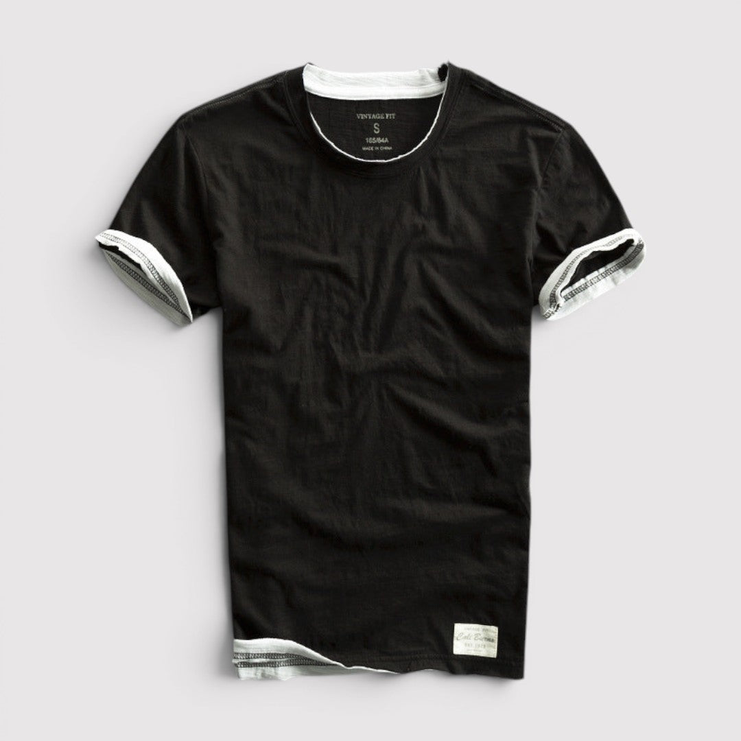 Markus Berlin Herren Rundhals-T-Shirt, Vorderansicht