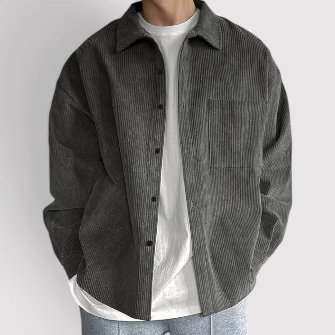 Elias™ | Leichtes strukturiertes Overshirt