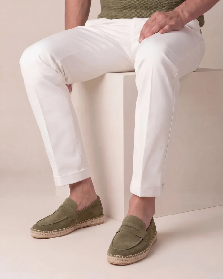 Clemens™ | Espadrille Oliv