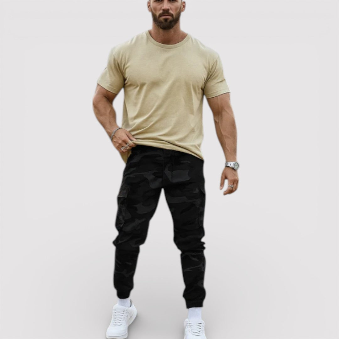 Hartwig™ | Cargohose mit Camouflage-Muster