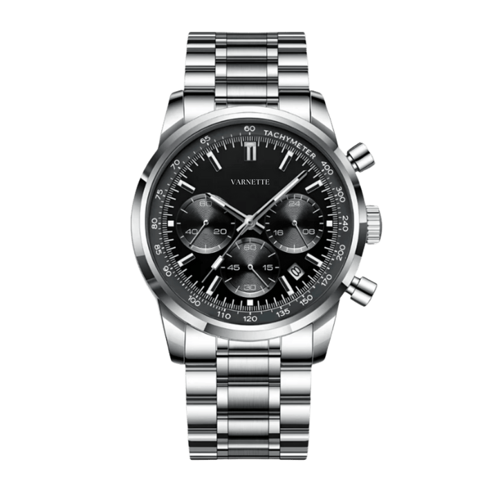 Viktor™ | Elegante Edelstahl-Quarzuhr
