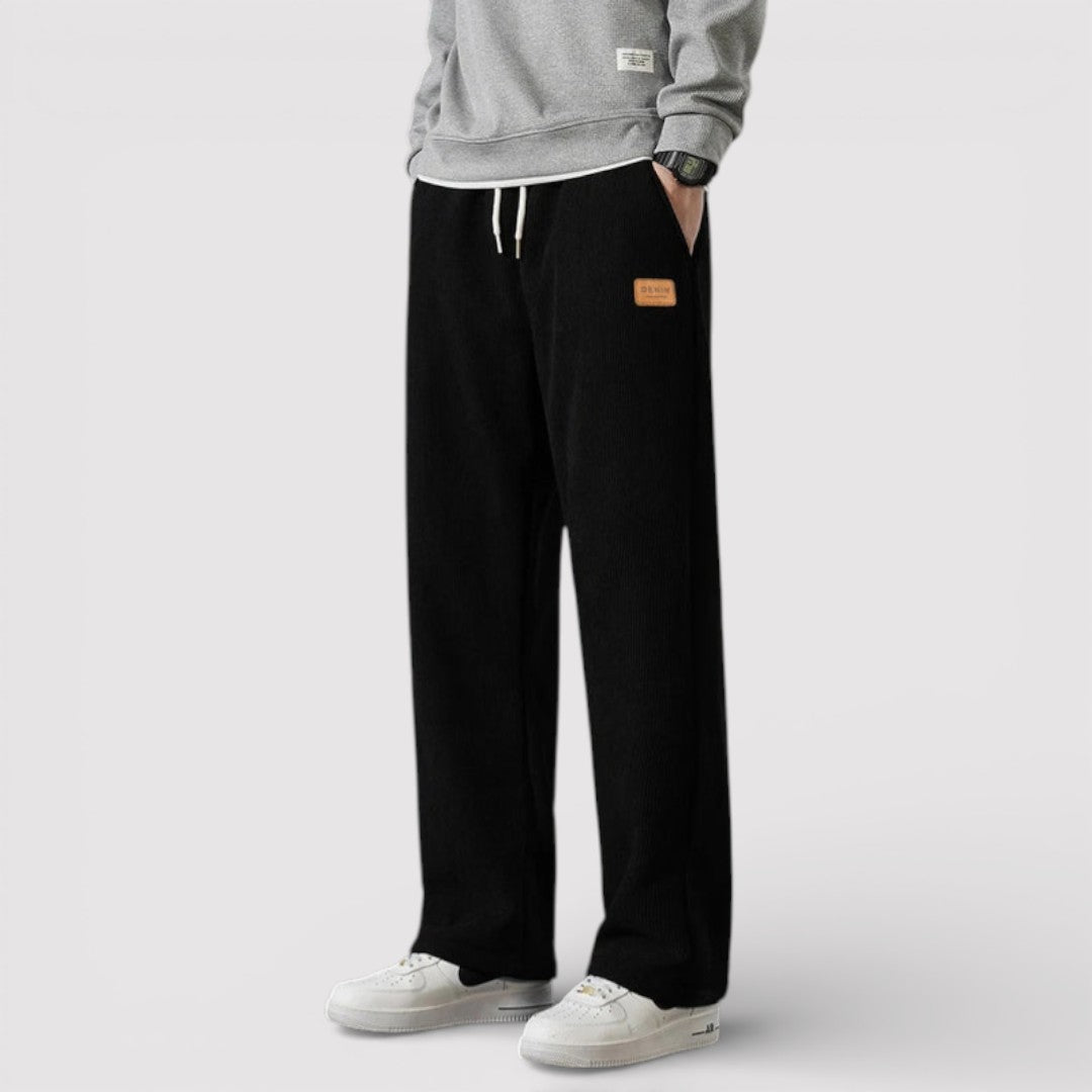Lorenz™ | Sweatpants mit Rippenstruktur
