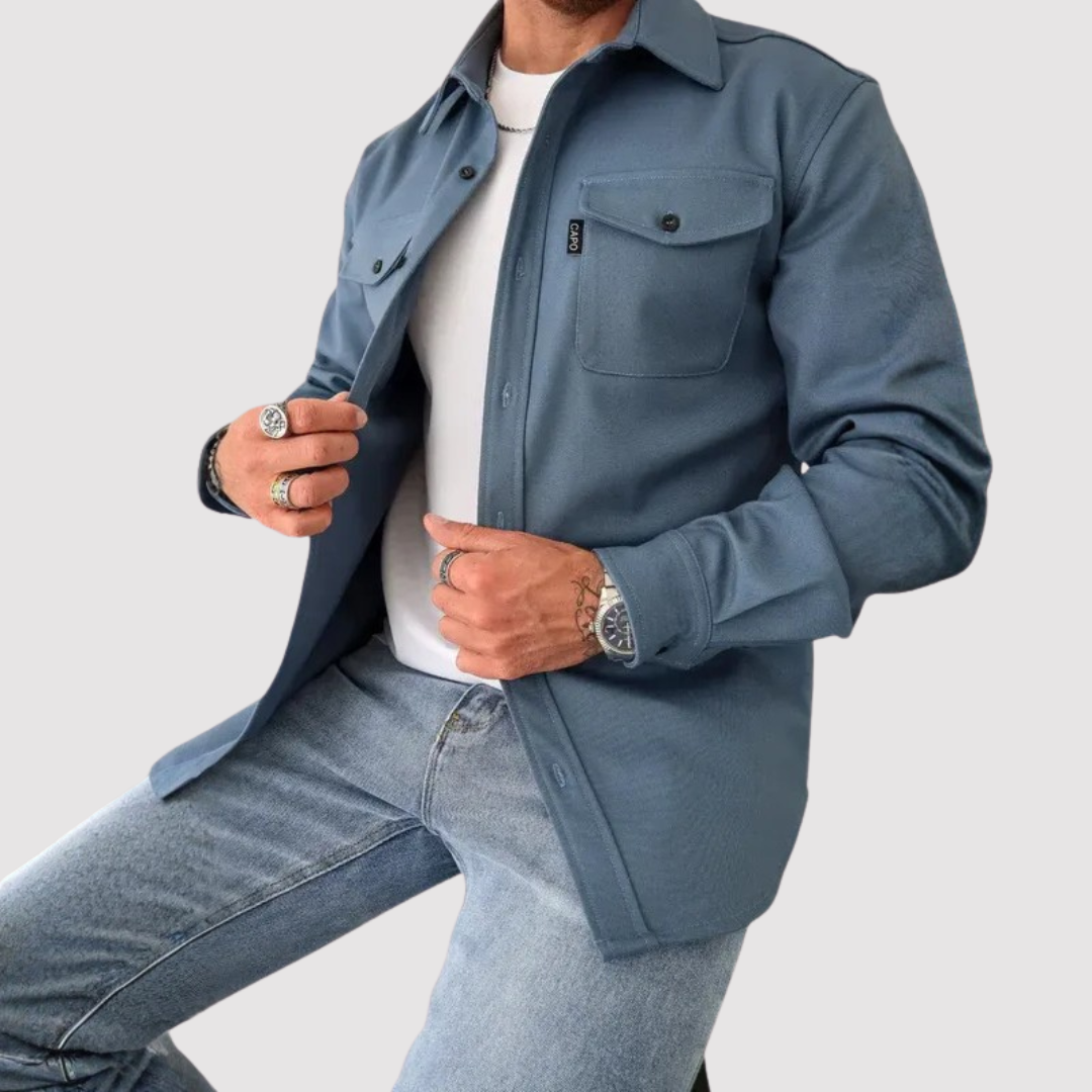 Malte™ | Overshirt mit zwei Brusttaschen