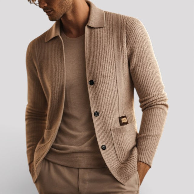 Lorenz™ | Leichte Strickjacke mit Kragen