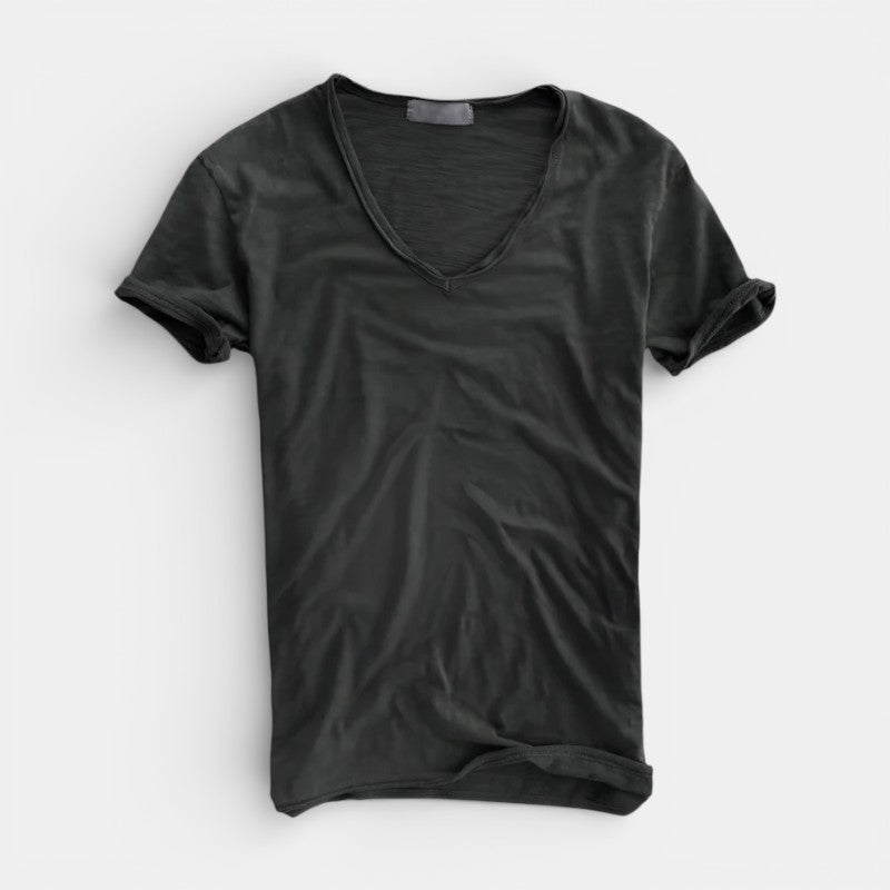 Meinhard™ | Weiches T-Shirt mit V-Ausschnitt