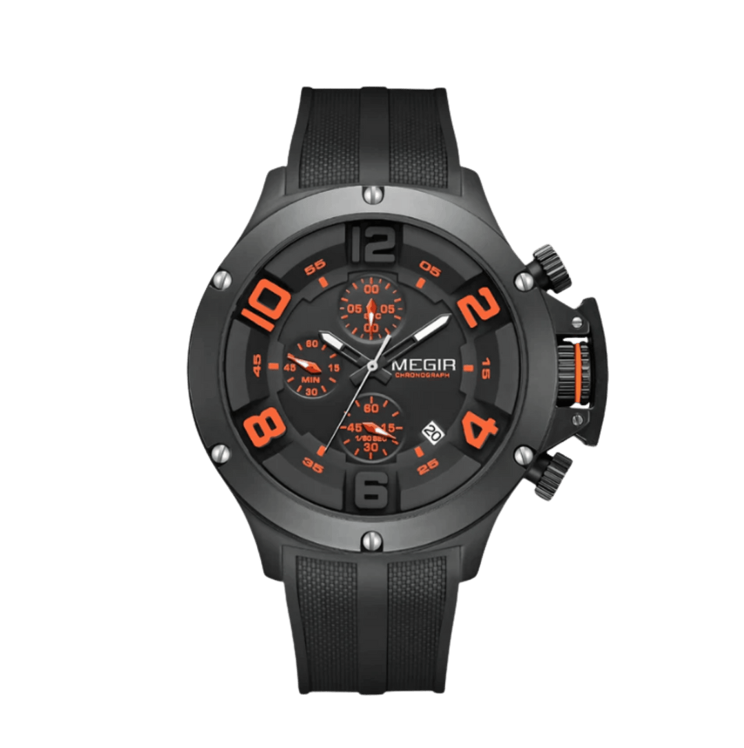 Clemens™ | Sportliche Edelstahl-Quarzuhr