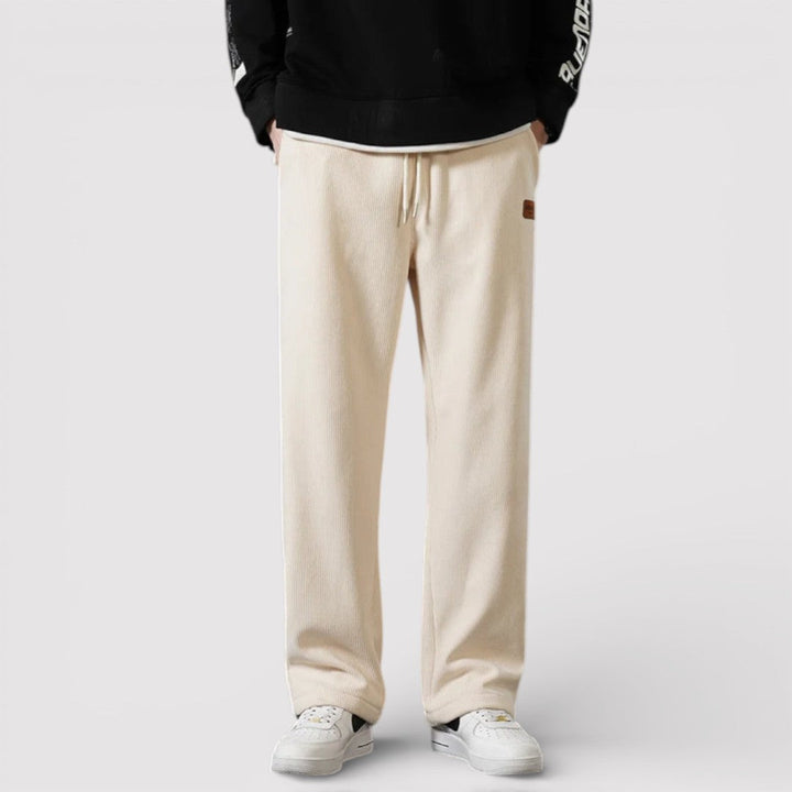 Lorenz™ | Sweatpants mit Rippenstruktur