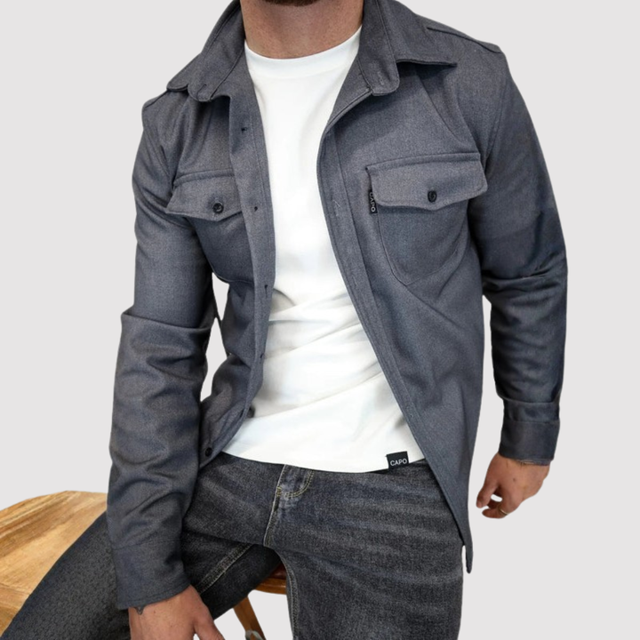 Malte™ | Overshirt mit zwei Brusttaschen