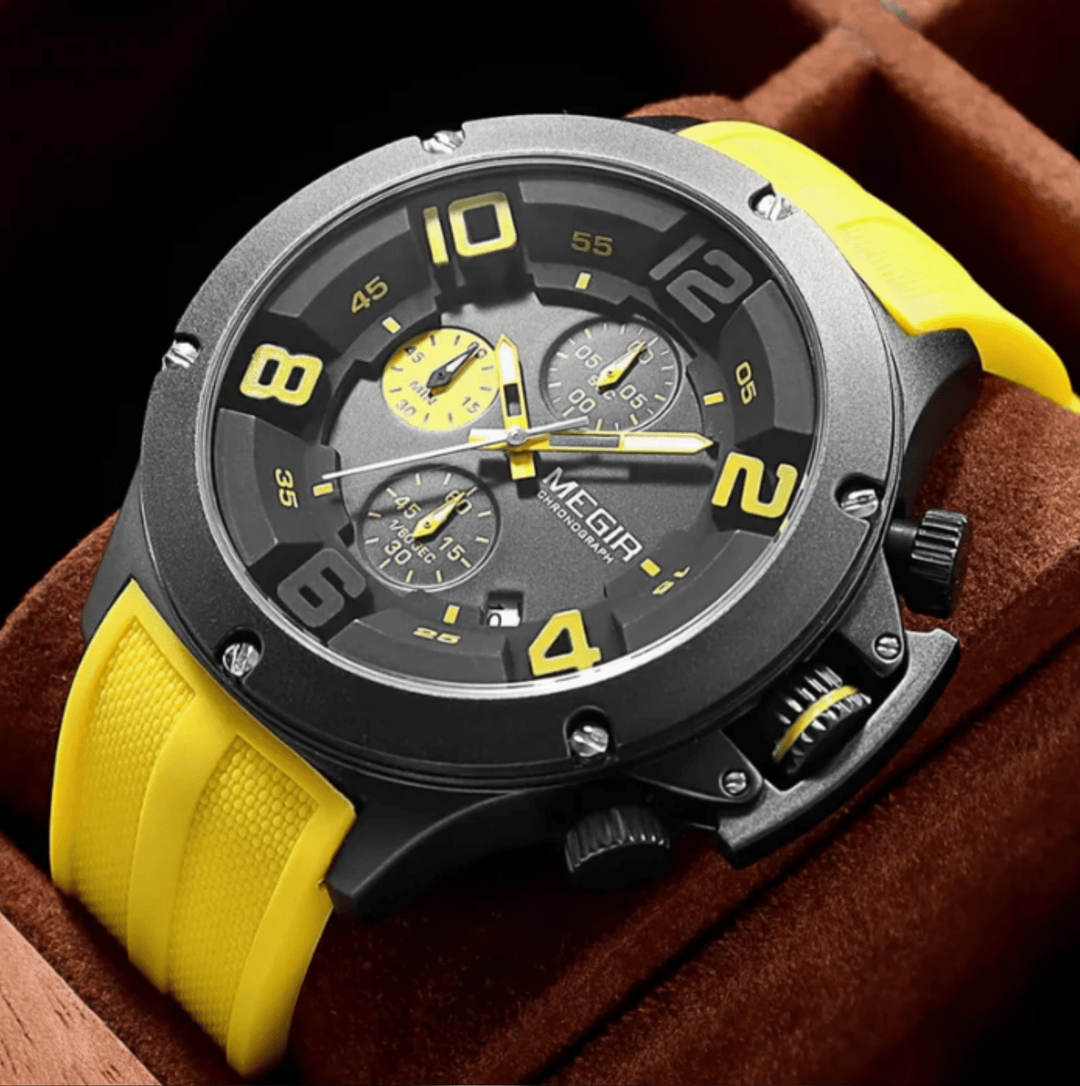 Clemens™ | Sportliche Edelstahl-Quarzuhr