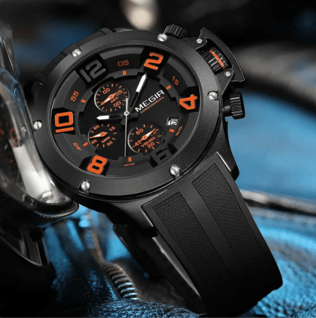 Clemens™ | Sportliche Quarzuhr aus Edelstahl