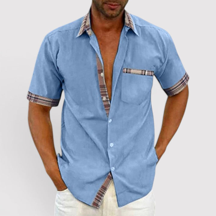 Hannes™ | Hemd mit Karo-Details