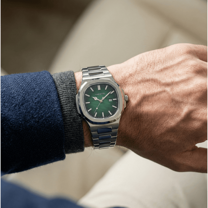 Alexander™ | Elegante Edelstahl-Quarzuhr