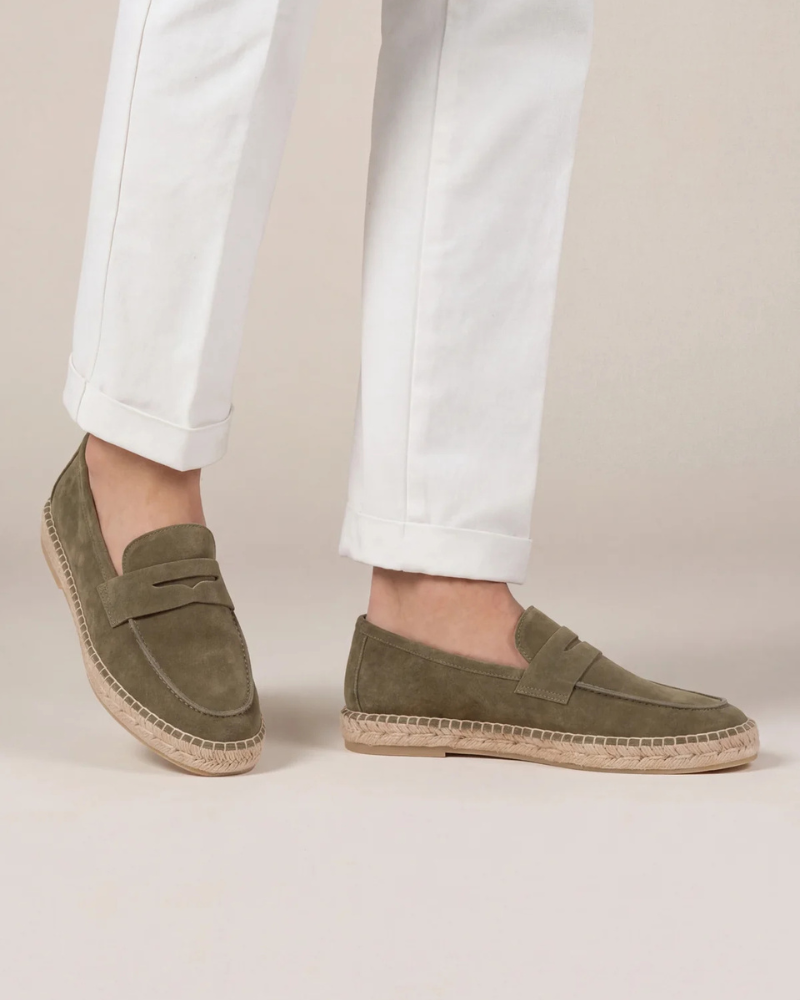 Clemens™ | Espadrille Oliv