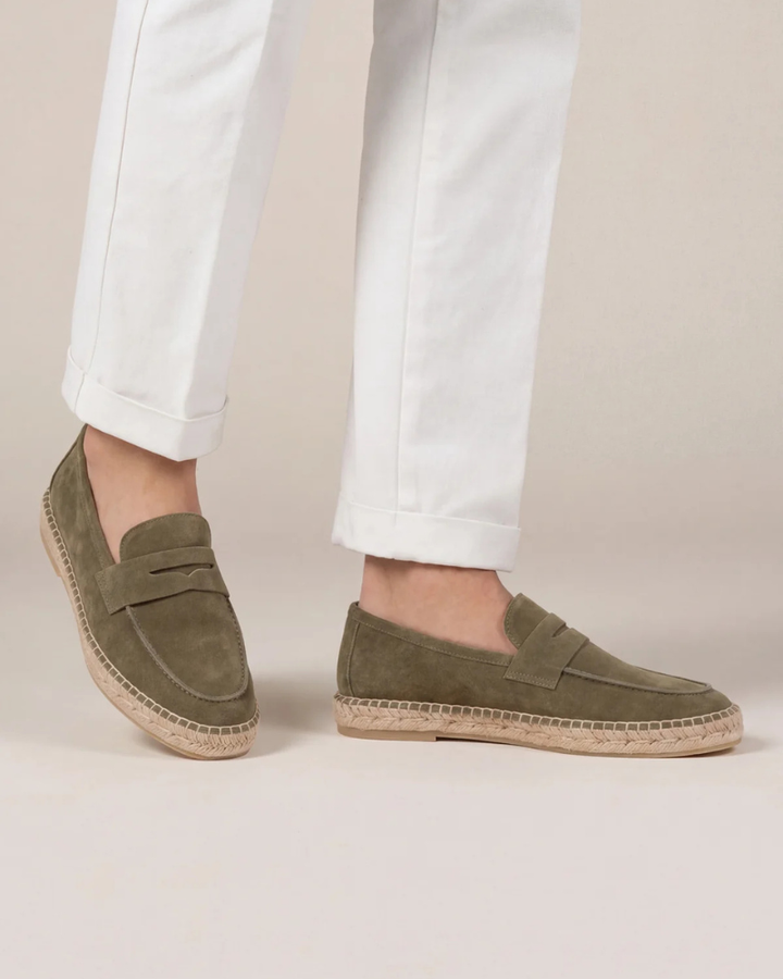 Clemens™ | Espadrille Oliv