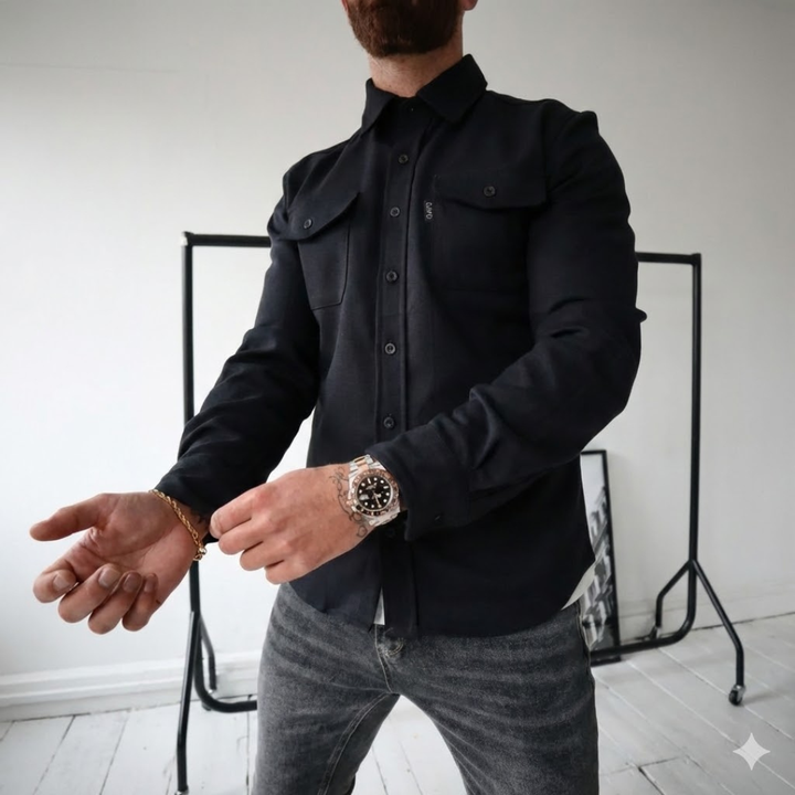 Malte™ | Overshirt mit zwei Brusttaschen