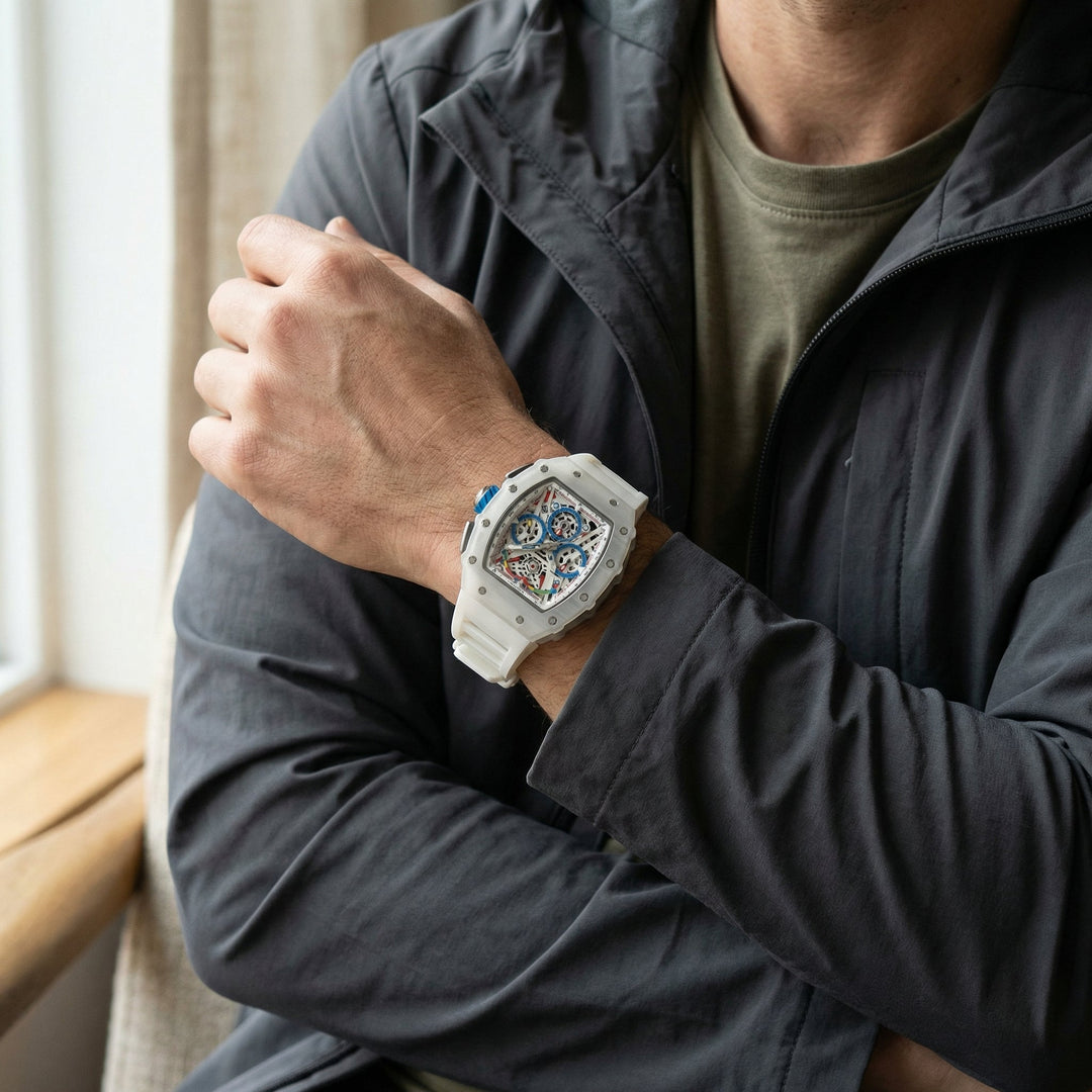 Wilhelm™ | Edelstahl Quarzuhr im modernen Design