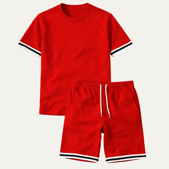Niklas™ | Lässiges Set T-Shirt & Shorts
